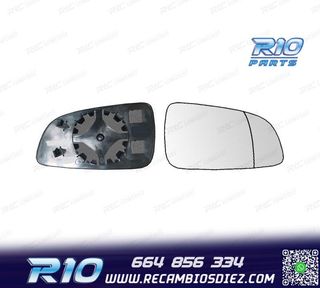 CRISTAL ESPEJO + BASE DERECHO OPEL ASTRA H 04-08