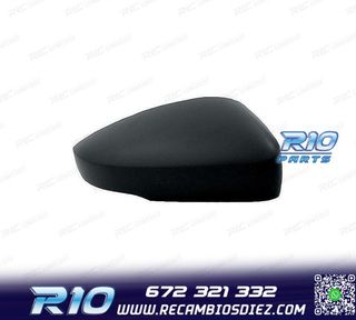 CARCASA ESPEJO DERECHO VOLKSWAGEN VW POLO 09-17 NEGRO
