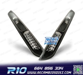PILOTOS PARA FORD FOCUS MK2 04-08 LED NEGRO