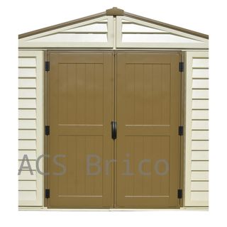 Caseta PVC Woodbridge Plus 405x324x233 cm - Duramax