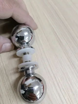 Pomo para puerta de cristal