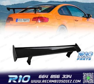 ALERON SPOILER BMW E46 SEDAN 01-05 LOOK GTS NEGRO BRILLO