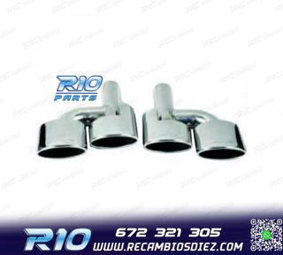 COLAS ESCAPE ESPECIFICA MERCEDES CLASE C W204 07-15 LOOK AMG