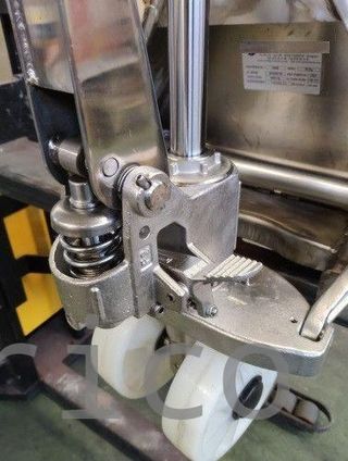 Transpaleta Acero Inoxidable Hidráulica 2000 Kg - 1150x540 mm