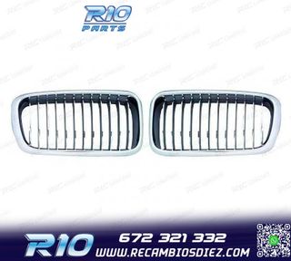 PARRILLA BMW E38 95-02 CROMADA