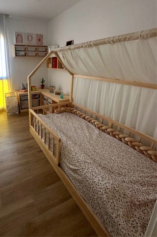URGE VENDER Cama Evolutiva Casita Madera