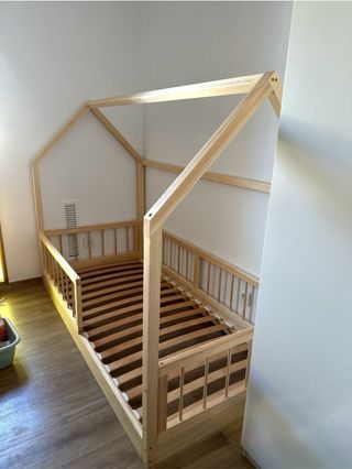 URGE VENDER Cama Evolutiva Casita Madera