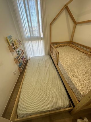 URGE VENDER Cama Evolutiva Casita Madera