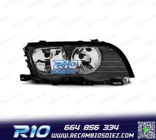 FARO DERECHO BMW SERIE 3 E46 SEDÁN TOURING 98-01 FONDO NEGR