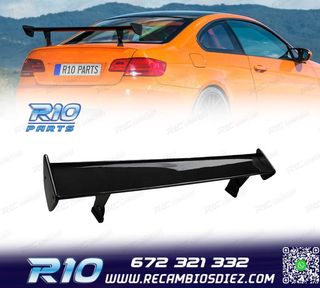 ALERON SPOILER BMW E46 SEDAN 98-01 LOOK GTS NEGRO BRILLO