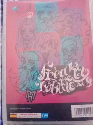 Carpeta Coleccionista Panini Monster High