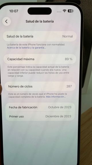 iPhone 15 Pro Max 256GB Titanio natural