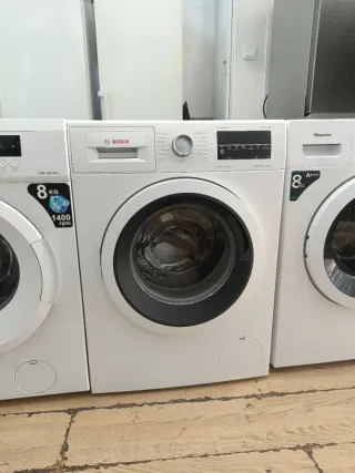 Lavadora Bosch 8kg 1400rpm garantía transporte