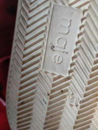 Zapatillas Maje Mujer Talla 39 Blancas Glitter