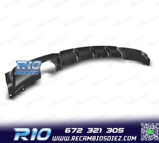 DIFUSOR BMW F30 F31 LOOK M PERFORMANCE NEGRO