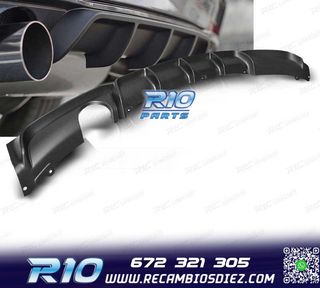DIFUSOR BMW F30 F31 LOOK M PERFORMANCE NEGRO