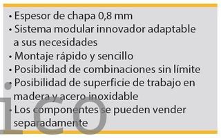 Conjunto Taller 3 Módulos S/Madera Alyco 192844
