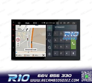 RADIO GPS ANDROID 14 2DIN 7" MULTIMEDIA GPS HD 3 USB SD