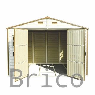 Caseta PVC Woodside 239x324x233 cm - Duramax