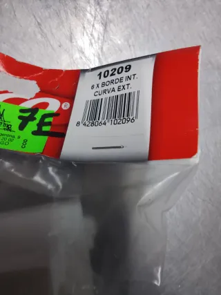 Ninco borde pista R3 Curva parte Interior Exterior