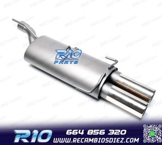 SILENCIOSO ESCAPE PARA OPEL ASTRA 1991-1998 x2