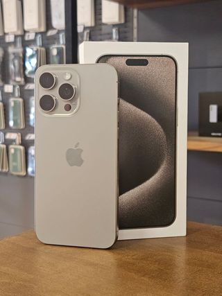 IPHONE 15 PRO MAX 512GB TITANIO BATE. 100%