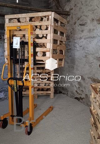 Transpaleta Apilador Elevador de Palets Manual 700 Kg - 1600 mm - 65341 - Mader