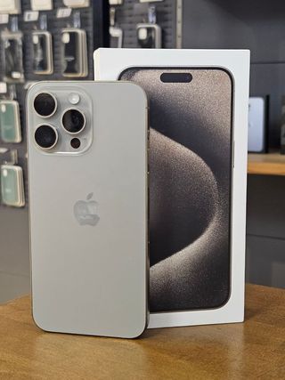 IPHONE 15 PRO MAX 512GB TITANIO BATERIA 100%