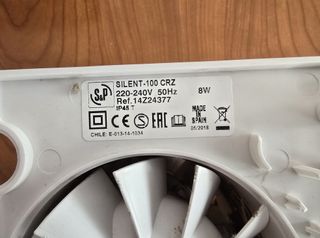 Extractor baño SILENT-100 CRZ con temporizador