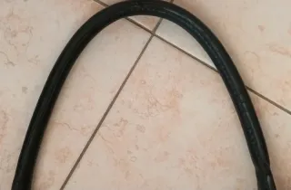 Borsa Pinko a righe blu e nere