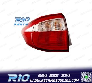 PILOTO IZQ PARA FORD FOCUS C-MAX 10-15 BLANCO ROJO
