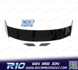 ALERON SPOILER BMW F40 19- LOOK M135i NEGRO BRILLO