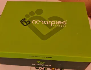 Deportivas Amarpies Beige Talla 38 Animal Print