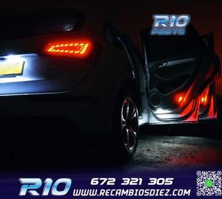 KIT 25 BOMBILLAS LED INTERIOR AUDI Q7 4L 2005-2014