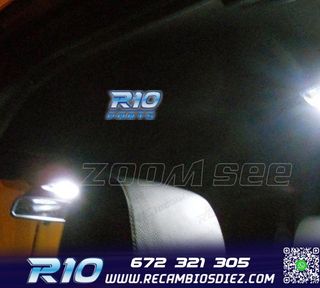 KIT 10 BOMBILLAS LED INTERIOR BMW SERIE 3 E90 E91 E92 06-11