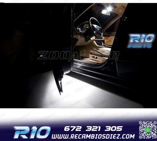 KIT 19 BOMBILLAS LED INTERIOR BMW E39 5 SERIE SEDAN 520I 535