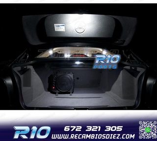 KIT 19 BOMBILLAS LED INTERIOR BMW E39 5 SERIE SEDAN 520I 535