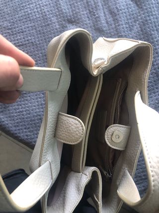 Bolso Adolfo Dominguez Blanco