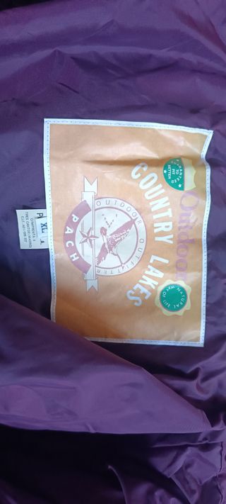 Abrigo Plumífero Country Lakes Mujer XL Morado