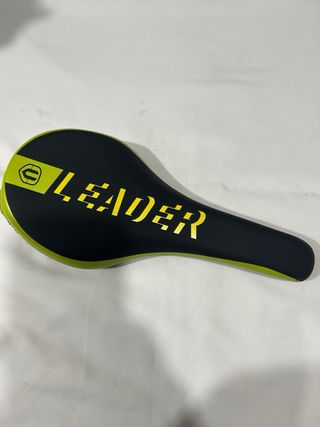 Sillín de Bicicleta LEADER Negro/Amarillo