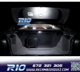 KIT 19 BOMBILLAS LED INTERIOR BMW E39 5 SERIE SEDAN 520I 535