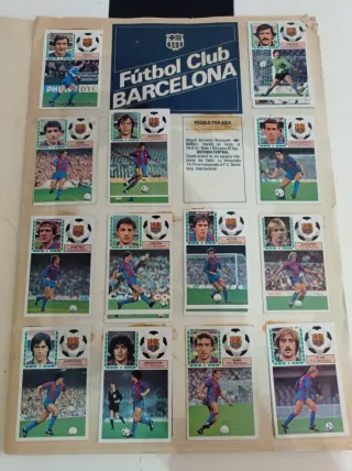 Álbum Fútbol LIGA 83-84 1ª División Cromos