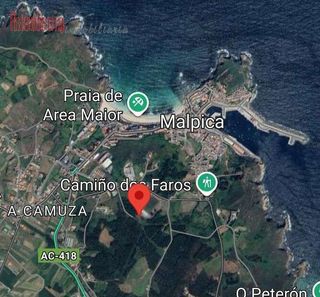 Terreno en venta en Malpica de Bergantiños