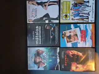 Lote 6 DVDs Brad Pitt