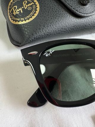 Gafas de sol Ray-Ban Wayfarer Black/G15 Green 50