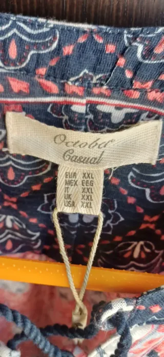 Camisa Boho Mujer Talla M