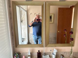 Dos Espejos de  60x90 cm cada uno