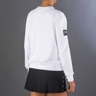 Sudadera ENDLESS Inner Tech Blanca Padel
