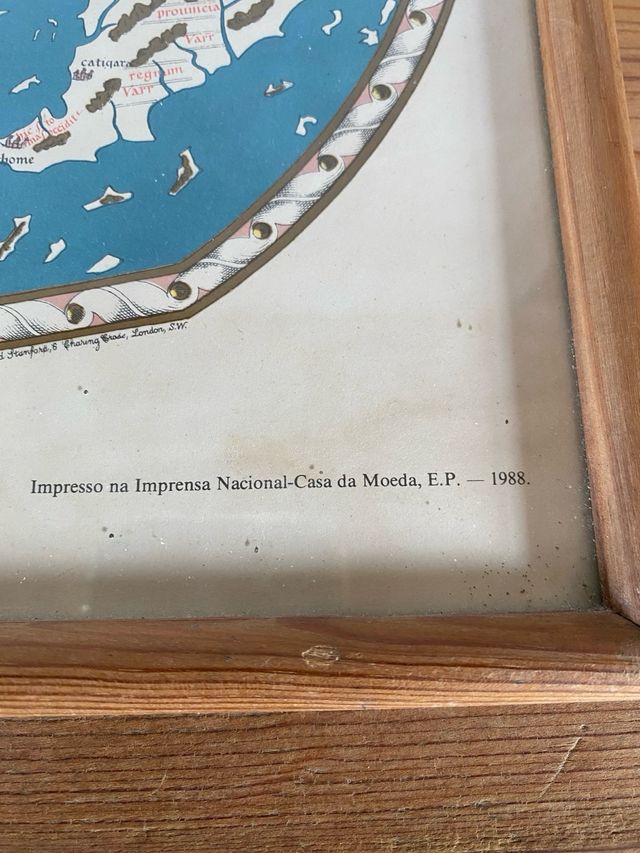 Reproduccion de Mapamundi 1489