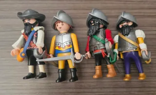 Lote 4 Playmobil Españoles